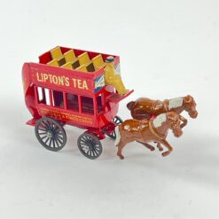 Kolekcinė Lesney karietos su žirgais figūrėlė "Lipton's Tea" 8x2,5x4,5 cm