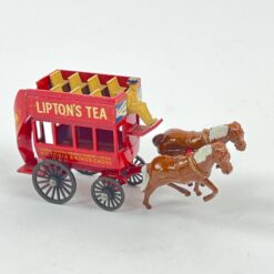 Kolekcinė Lesney karietos su žirgais figūrėlė “Lipton’s Tea” 8×2,5×4,5 cm