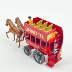 Kolekcinė Lesney karietos su žirgais figūrėlė “Lipton’s Tea” 8×2,5×4,5 cm