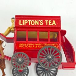 Kolekcinė Lesney karietos su žirgais figūrėlė “Lipton’s Tea” 8×2,5×4,5 cm
