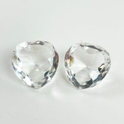 Krištolinės brangakmenių figūros 3 vnt. komplektas 6,5×6,5×4 cm