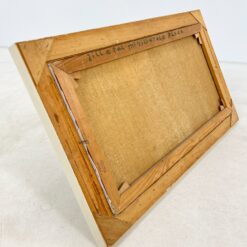 Aliejiniais dažais ant drobės tapytas kalnų peizažas mediniame rėme 5x92x52 cm