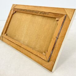 Aliejiniais dažais ant drobės tapytas kalnų peizažas mediniame rėme 5x92x52 cm