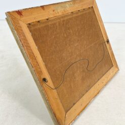 Ant kartono aliejiniais dažais tapytas gamtos peizažas medžio rėme 7×65,5×53 cm