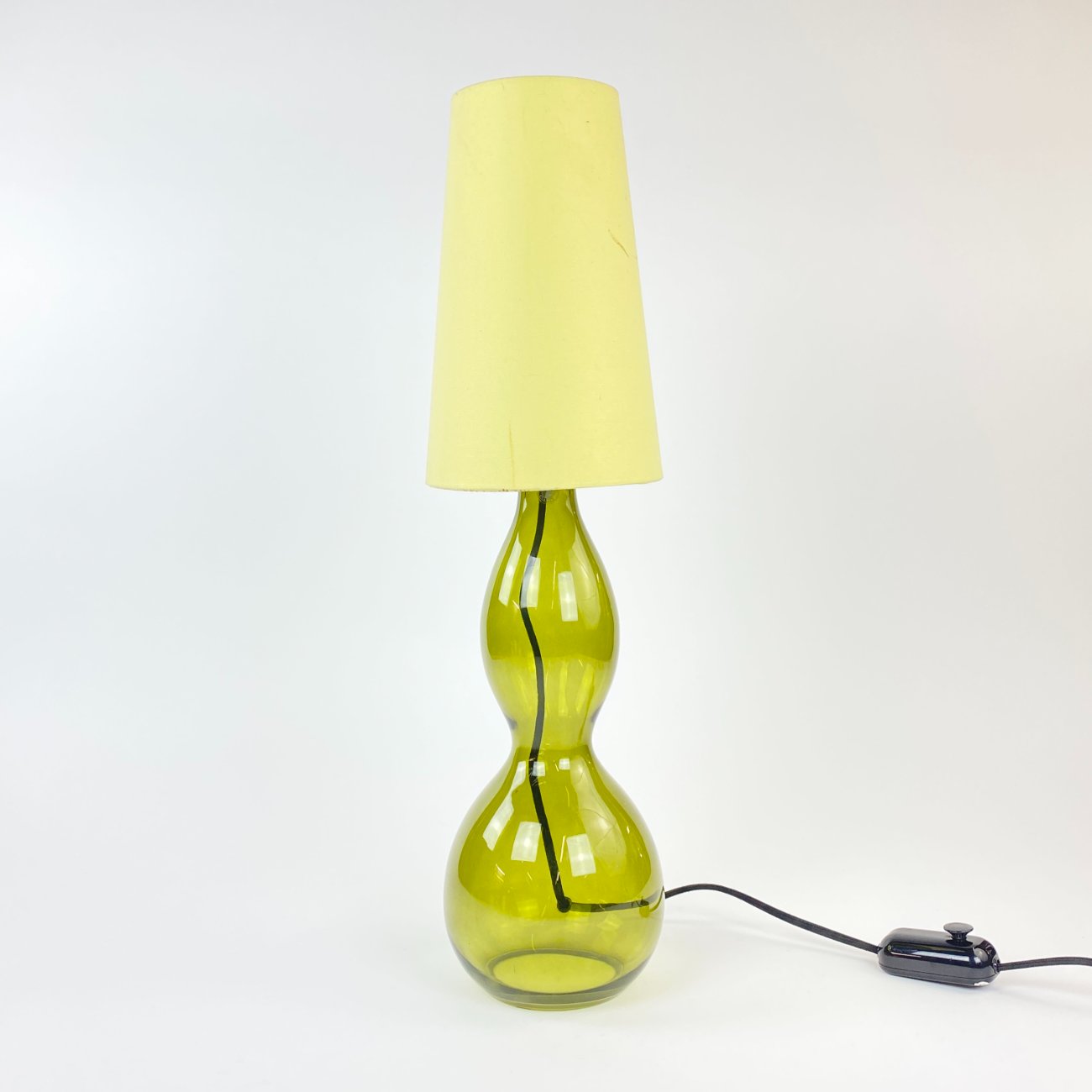 HN1519-staliniai-sviestuvai-0 Stiklinis IKEA Ljusås Salbo stalinis šviestuvas 17x17x59,5 cm