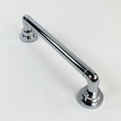 Sieninė chromuoto metalo kabykla rankšluosčiui 7,5x33x5 cm