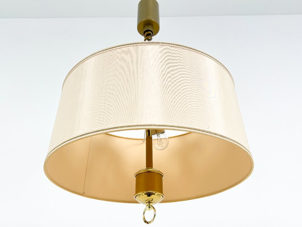 HN1526-pakabinami-sviestuvai-4 Reguliuojamo aukščio pakabinamas šviestuvas šviesiu gaubtu 43x43x57(+43) cm