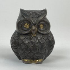 Metalinė apuoko statula 8×7,5×9 cm