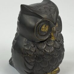 Metalinė apuoko statula 8×7,5×9 cm