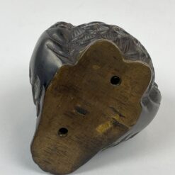 Metalinė apuoko statula 8×7,5×9 cm