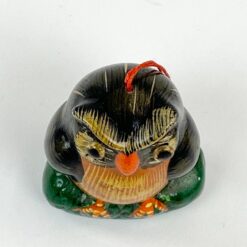 Keramikinė pakabinama apuoko figūra 3×4,5×4,5 cm