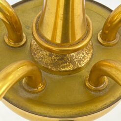 Žalvarinis penkių šakų pakabinamas sietynas 42x42x97 cm