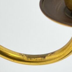 Žalvarinis penkių šakų pakabinamas sietynas 42x42x97 cm