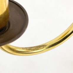 Žalvarinis penkių šakų pakabinamas sietynas 42x42x97 cm