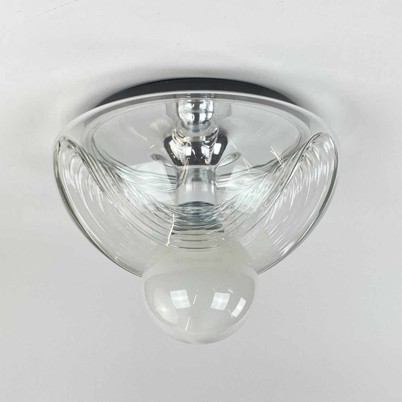 HN1548-pakabinami-sviestuvai-0 Mid Century Peill & Putzler pakabinamas šviestuvas “Wave” 33x33x16,5 cm