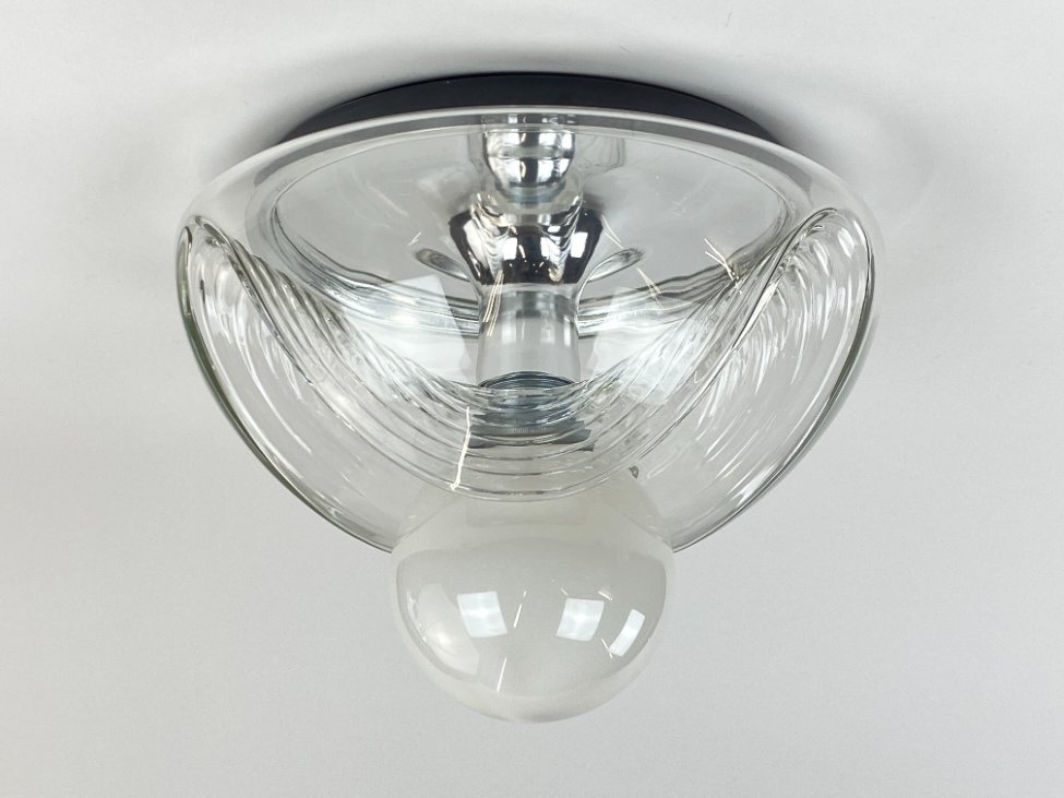 HN1548-pakabinami-sviestuvai-2 Mid Century Peill & Putzler pakabinamas šviestuvas “Wave” 33x33x16,5 cm