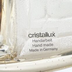 Reguliuojamo aukščio pakabinamas šviestuvas rankų darbo stiklo gaubtu 62x62x52(+67) cm