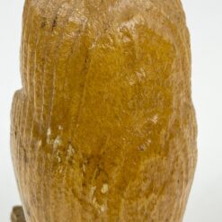 Medinė apuoko statulėlė 4,5x5x10 cm