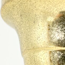 Metalinis aukso spalvos pakabinamas šviestuvas su stiklu 40x40x97 cm