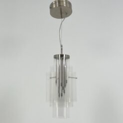 Pakabinamas IKEA Stöllet šviestuvas su plastiko gaubtu 21x21x86 cm