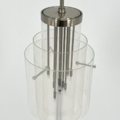 Pakabinamas IKEA Stöllet šviestuvas su plastiko gaubtu 21x21x86 cm