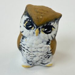 Keramikinė apuoko statula 4x4x5,5 cm