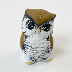 Keramikinė apuoko statula 4x4x5,5 cm