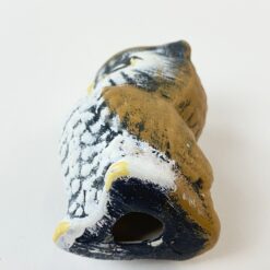 Keramikinė apuoko statula 4x4x5,5 cm