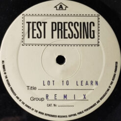 Lee Marrow - 1989 - Lot To Learn (Remix) [Maxi]