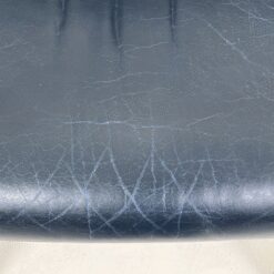 Vintažinis Leolux Echnaton odinis fotelis su pakoju 100x98x90 cm, 45 cm