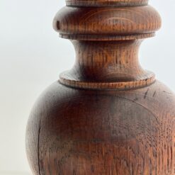 Ąžuolinis valgomojo stalas 95x127x77 cm