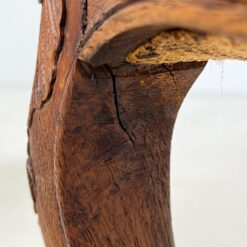 Ąžuolinės drožinėtos kėdės su žaliu veliūru 6 vnt. kompl. 51x49x105 cm, 52 cm