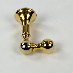 Žalvariniai sieniniai kabliukai 2 vnt. Komplektas 9,5x4x9 cm