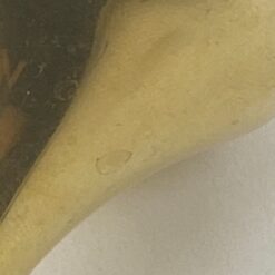 Žalvariniai sieniniai kabliukai 2 vnt. Komplektas 9,5x4x9 cm