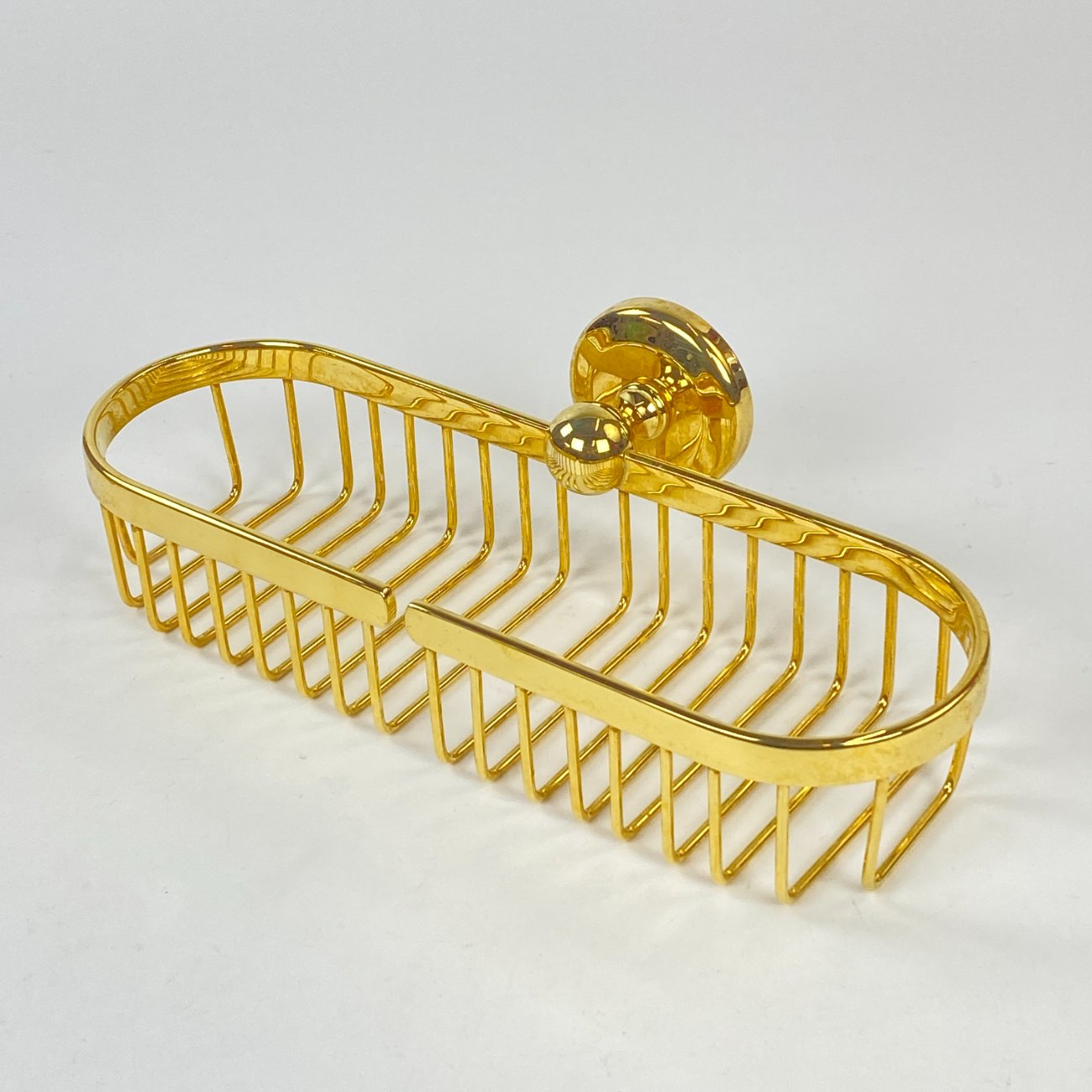 CY0404-lentynos-0 Žalvarinė, sieninė, pakabinama lentyna 13×27,5×8 cm