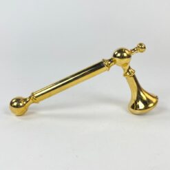 Žalvarinis tualetinio popieriaus laikiklis 10x20,5x4 cm