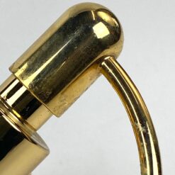 Keramikinis muilo dozatorius su žalvariniu sieniniu laikikliu 11×14,5×19 cm