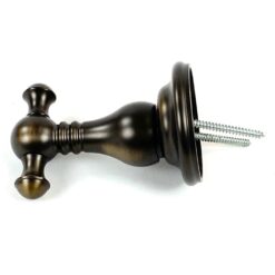 Bronzinis dvigubas kabliukas 8x6x5 cm