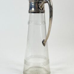 Krištolinis ąsotis su sidabru “Wilhelm Binder” 14x10x29 cm