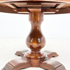 Apvalus išskleidžiamas valgomasis stalas 118×118(+40,5)x76 cm