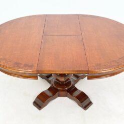 Apvalus išskleidžiamas valgomasis stalas 118×118(+40,5)x76 cm