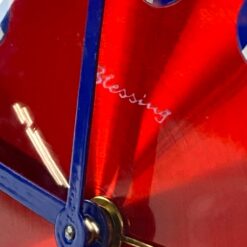 Vintažinis, prisukamas “Blessing” laikrodis, Vokietija 1970 m. 12x12x21 cm