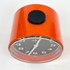 Vintažinis “Jerger Wecker Kugel” pastatomas laikrodis 8,5x11x10 cm