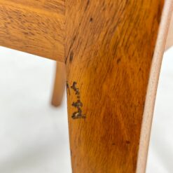 Riešutmedžio rėmo kėdė su gobelenu 42x49x84,5 cm, 50 cm