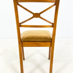 Riešutmedžio rėmo kėdė su gobelenu 42x49x84,5 cm, 50 cm