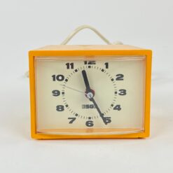 Mid Century stalinis elektrinis laikrodis “Esge” 8x9,5x7,5 cm