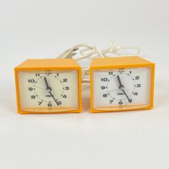 Mid Century stalinis elektrinis laikrodis “Esge” 8×9,5×7,5 cm