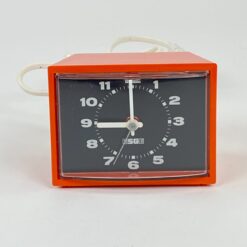 Mid Century stalinis elektrinis laikrodis “Esge” 8x9,5x7,5 cm