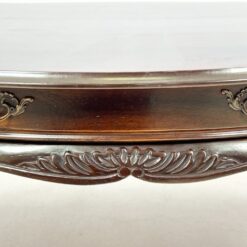 Raudonmedžio staliukas su dvejais stalčiukais 90x149x51,5 cm