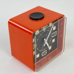 Vintažinis “Lumen J” stalinis laikrodis su žadintuvu 8,5x11x11,5 cm